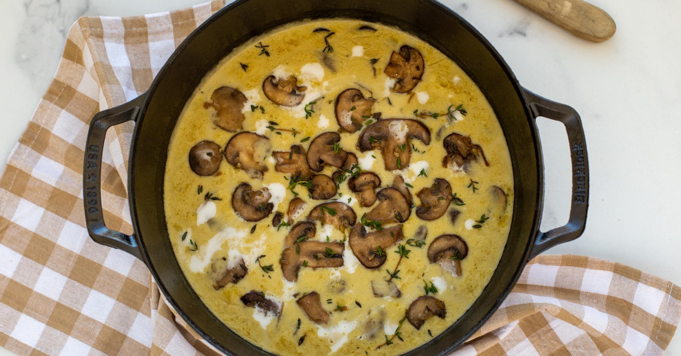 Recipe: Creamy Mushroom Soup