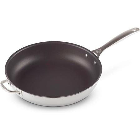 Le Creuset Stainless Non-Stick Deep Skillet 12.5