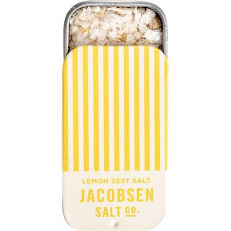 Jacobsen Salt Infused Lemon Zest Salt Slide Tin