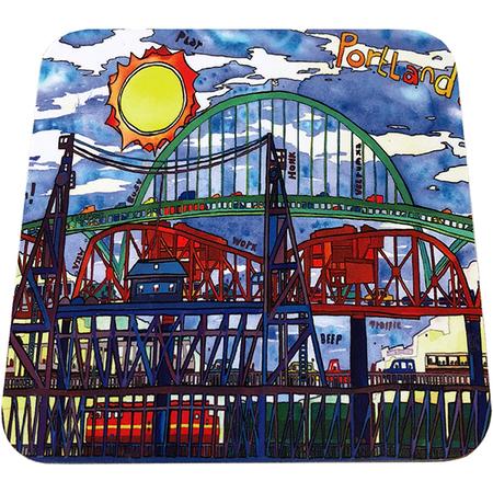 Christopher Bibby Coaster Three Bridges