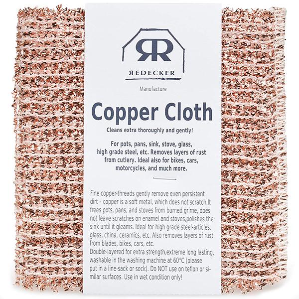  Copper Cleaning Cloths Set/2