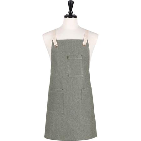 Tailor Apron Chambray Green