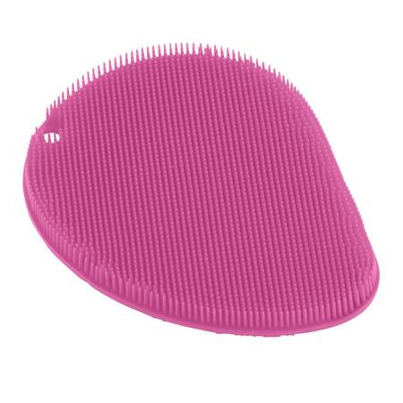 Fin Stay-Clean Silicone Scrubber Pink
