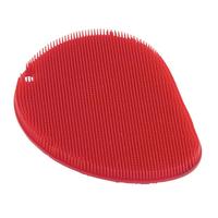 Fin Stay-Clean Silicone Scrubber Red