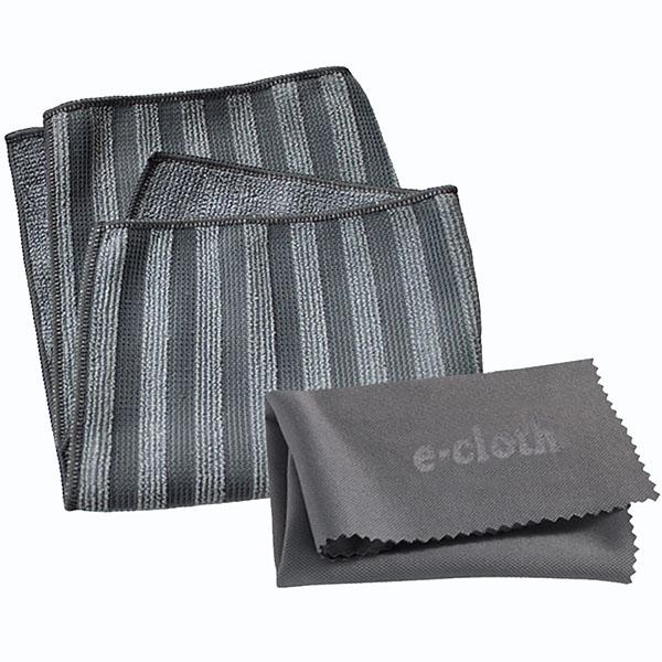  E- Cloth Stainless Steel Cleaning Set