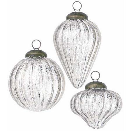 Vintage-Style Glass Ornaments