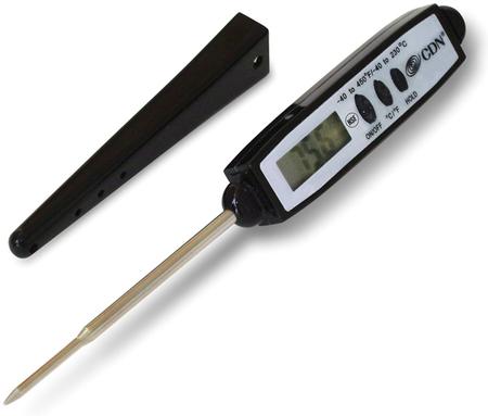 Waterproof Digital Pocket Thermometer Black