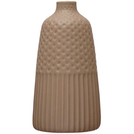 Matte-Finish  Ceramic Vase Earth