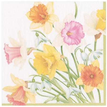 Paper Lunch Napkins Daffodil Waltz