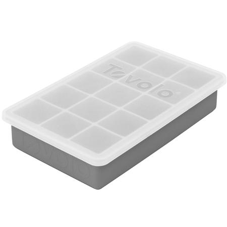 Perfect Cube Covered Ice Cube Tray Charcoal