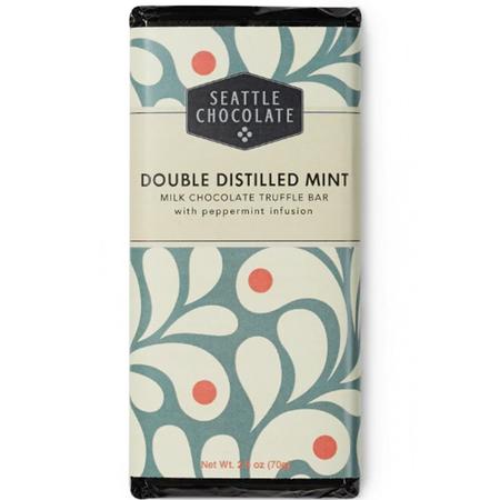 Seattle Choicolate Double Distilled Mint Bar
