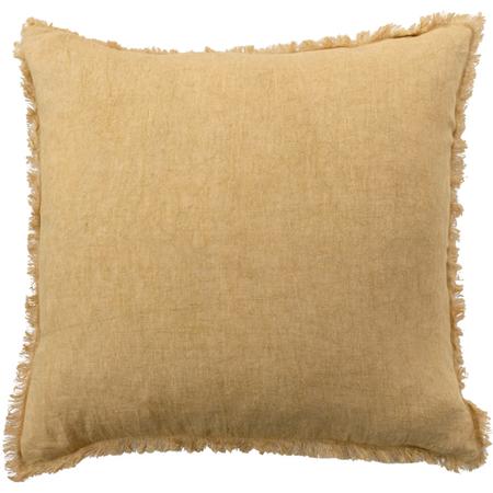 Stone-Washed Linen Pillow