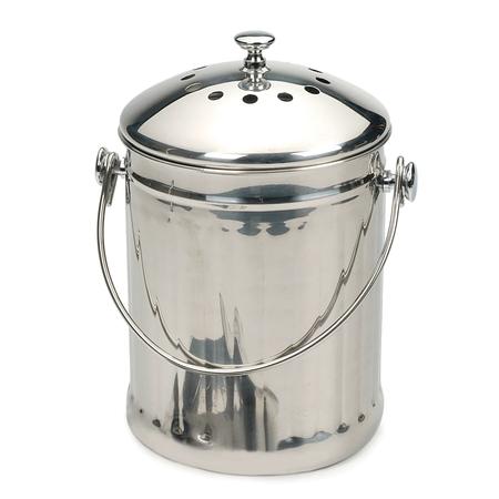 Stainless Compost Pail 1-Gallon