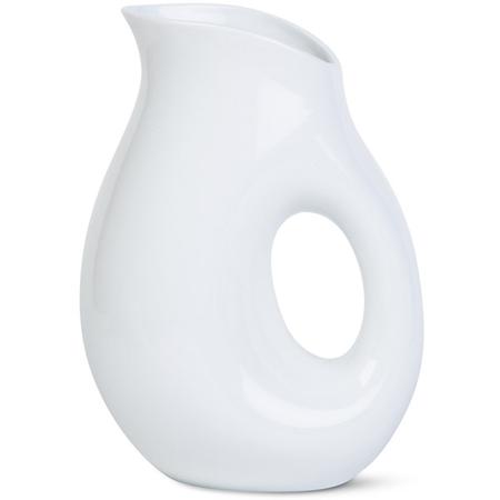 Whiteware Oval Pitcher Large