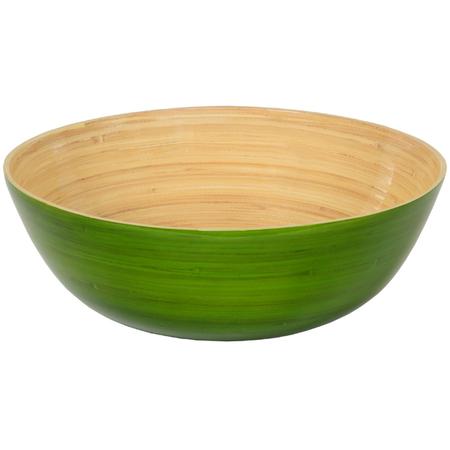 Bamboo Serving Bowl Green