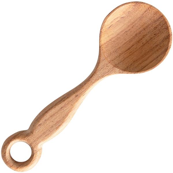  Carved Wood Spoon Wide 5 