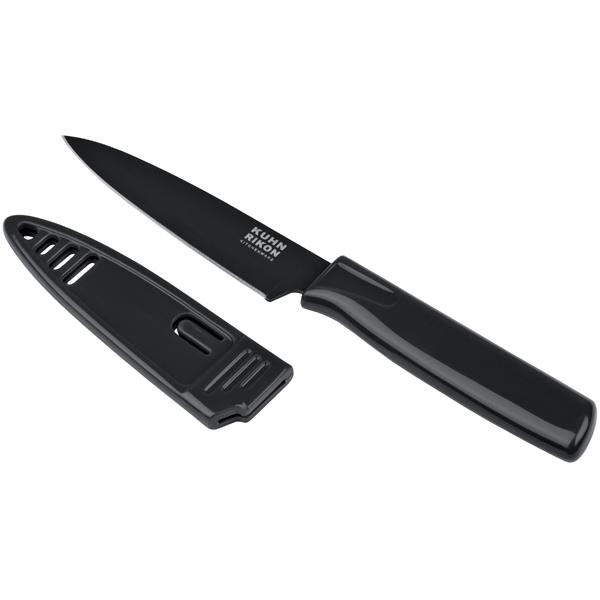 Colori Non- Stick Paring Knife Black
