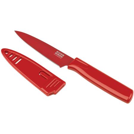 Colori Non-Stick Paring Knife Red