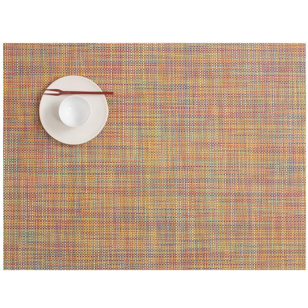  Basketweave All- Weather Placemat Confetti