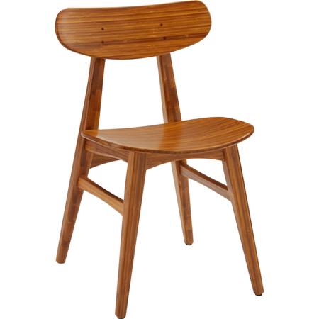 Cassia Bamboo Dining Chair Amber