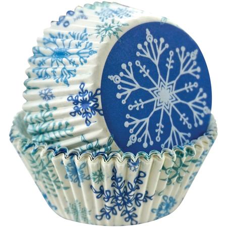 Snowflakes Muffin Cups Pkg./50