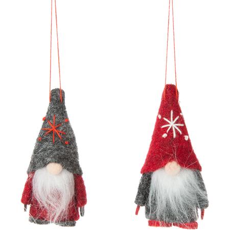 Felt Gnome Ornaments