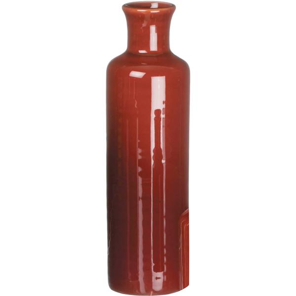  Crimson Ceramic Bud Vase 10 