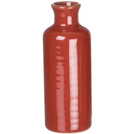 Crimson Ceramic Bud Vase 7