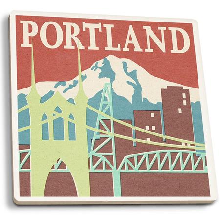 Portland Bridges Coaster