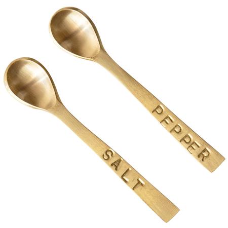 Salt & Pepper Spoons Set/2