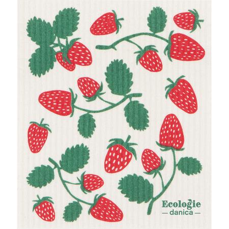 Swedish Dishcloth Strawberries