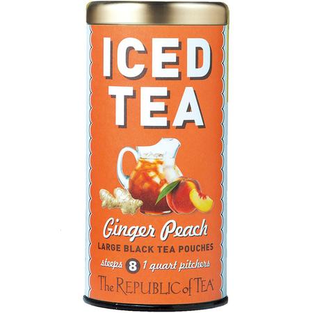 Ginger Peach Iced Tea Pouches