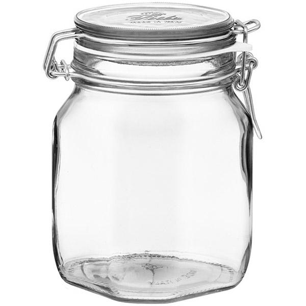 Fido Glass Storage Jar 1- Liter