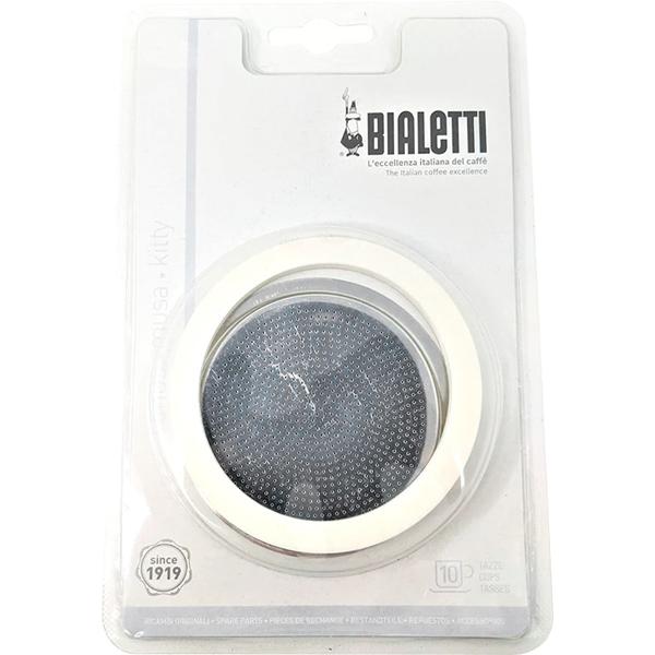  Bialetti Gasket/Filter Set For Venus 10- Cup
