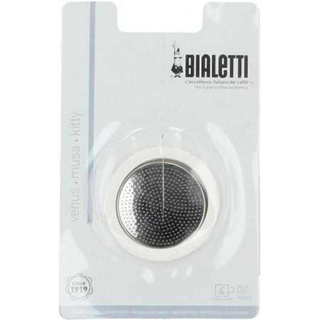 Bialetti Gasket/Filter Set for Venus 4-Cup