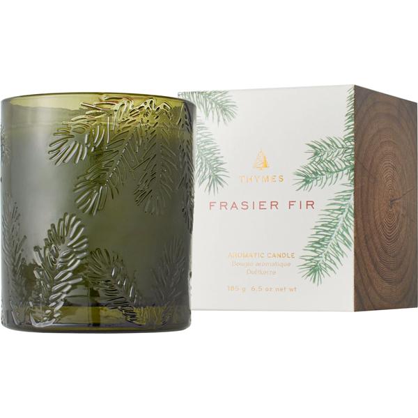  Frasier Fir Green Glass Jar Candle