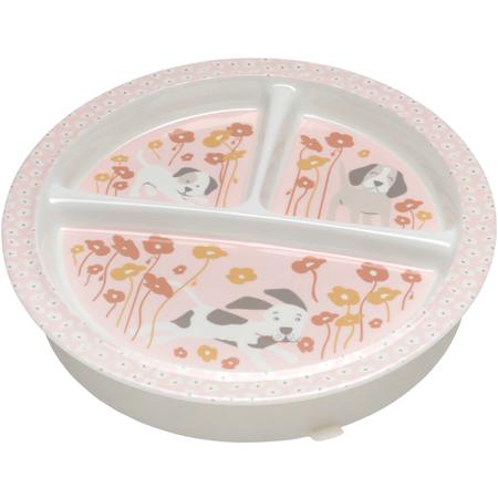 Puppies & Poppies Divided Suction Plate