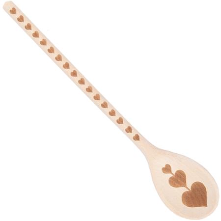 Hearts Wood Spoon