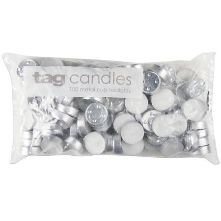 100 Tealights In A Bag