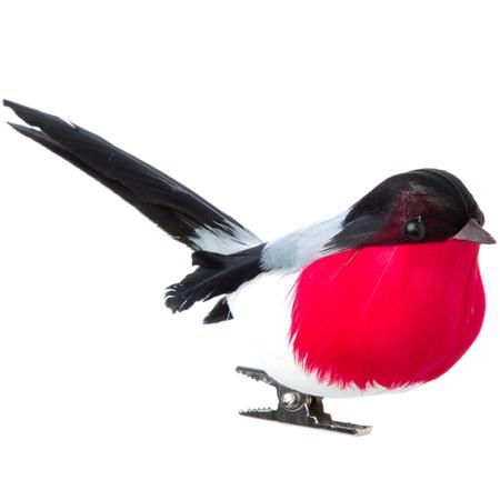 Red Breast Bird Ornament
