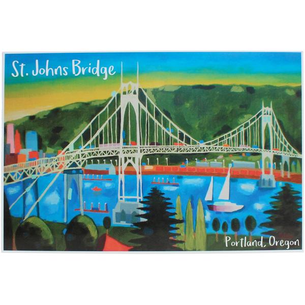  Christopher Bibby Postcard St.John's Bridge