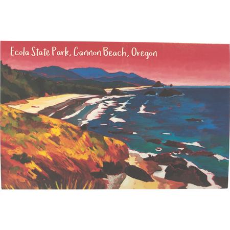 Christopher Bibby Postcard Ecola State Park