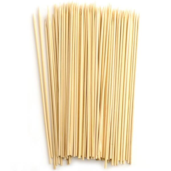  Bamboo Round Skewers Pkg.100