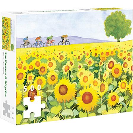Sunflower & Bikes Puzzle