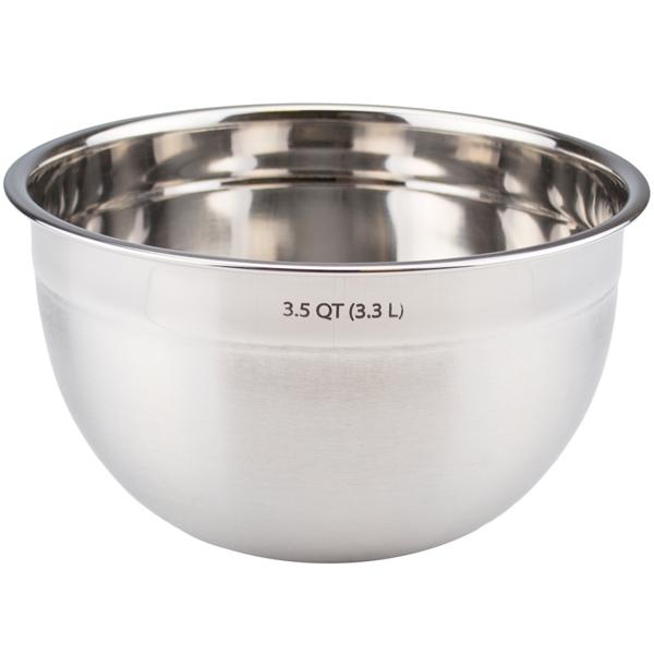  Stainless- Steel Mixing Bowl 3.5 Qts.