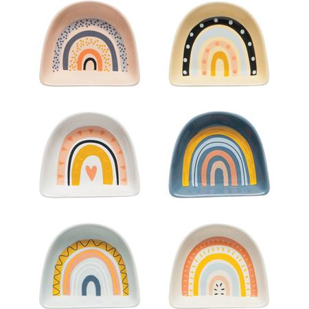 Rainbow Pinch Bowls
