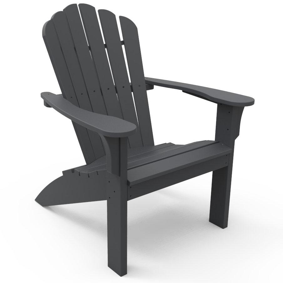  Harbor View Adirondack Chair Charcoal