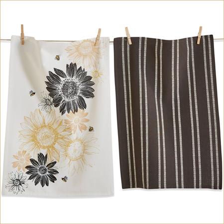 Sunflower Kitchen Towels Set/2