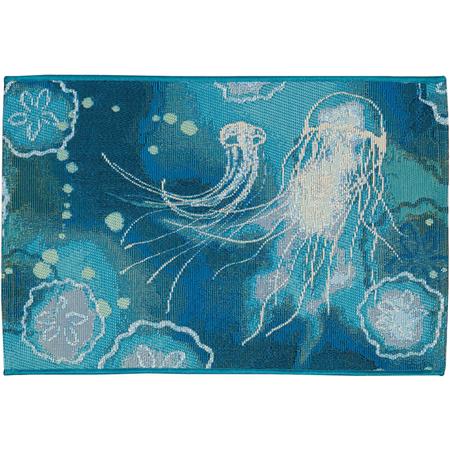 Esencia Indoor/Outdoor Mat Jellyfish