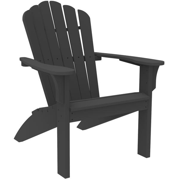  Harbor View Adirondack Chair Black